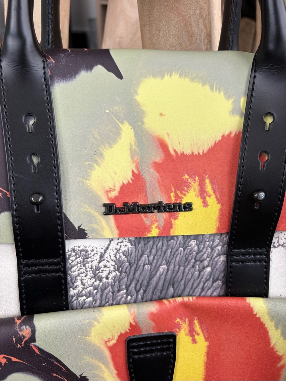 Dr. Martens x TATE Museum | Ithell Colquhoun ULTRA RARE Docs Leather Backpack - Picture 4 of 16